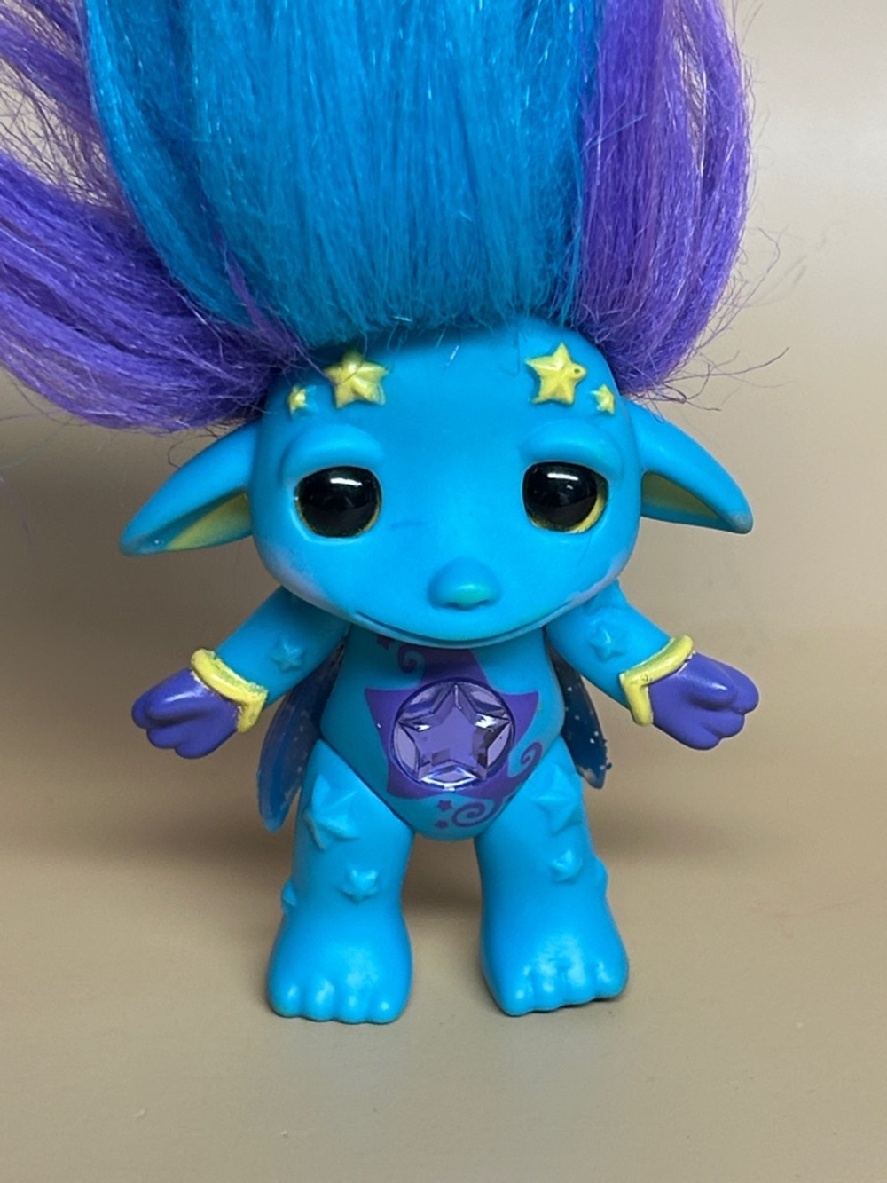 The Zelfs – Crystal Gemz STARKLES the sorcier Blue & Purple Hair Toy - Picture 2 of 3
